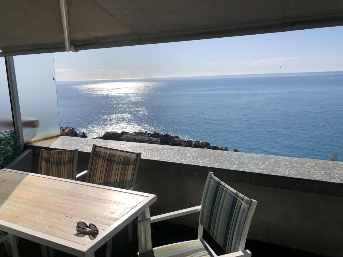 Viangella - Dramatic Sea View! Top Floor 2Km To Monaco Cap-d'Ail Bagian luar foto