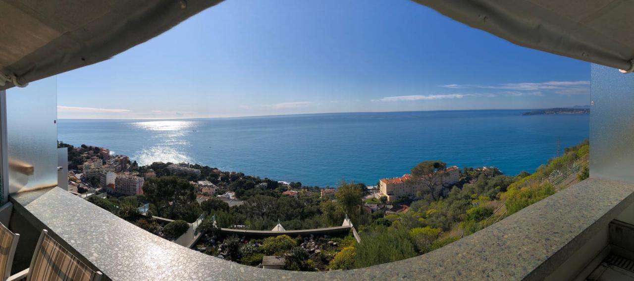 Viangella - Dramatic Sea View! Top Floor 2Km To Monaco Cap-d'Ail Bagian luar foto