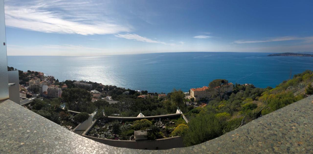 Viangella - Dramatic Sea View! Top Floor 2Km To Monaco Cap-d'Ail Bagian luar foto